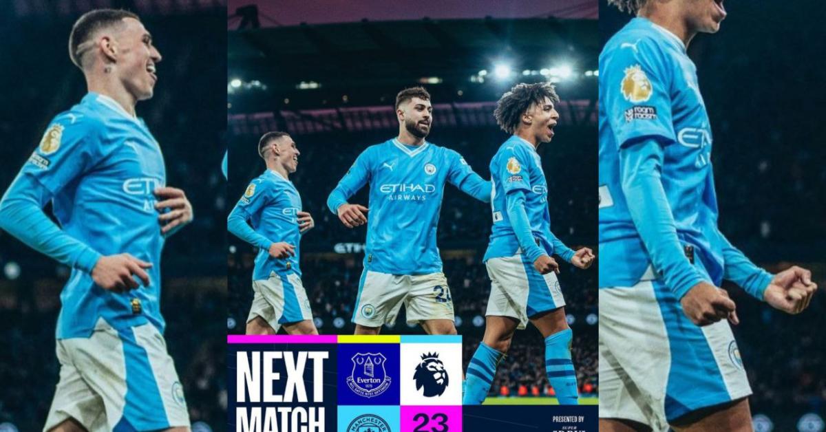 Everton Vs Manchester City Premier League 28 Desember 2023, Prediksi, H2H serta Live Streaming
