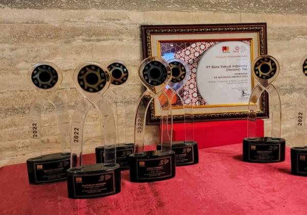 Borong 8 Penghargaan Kehumasan, BRI Jadi BUMN Terbaik Pada PR Indonesia Awards 2022