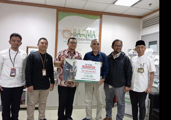 BAZMA Bantu Palestina, Percayakan Kembali Sinergi Bersama Dompet Dhuafa