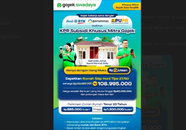 Lagi Viral nih!!, Senangnya Babang Gojek Punya Rumah Berkat KPR BTN