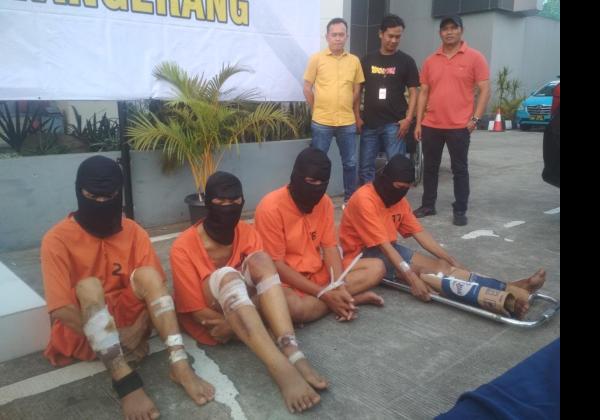 4 Pembunuh Sopir Taksi Online di Tangerang Dibekuk, 3 Pelaku Didor