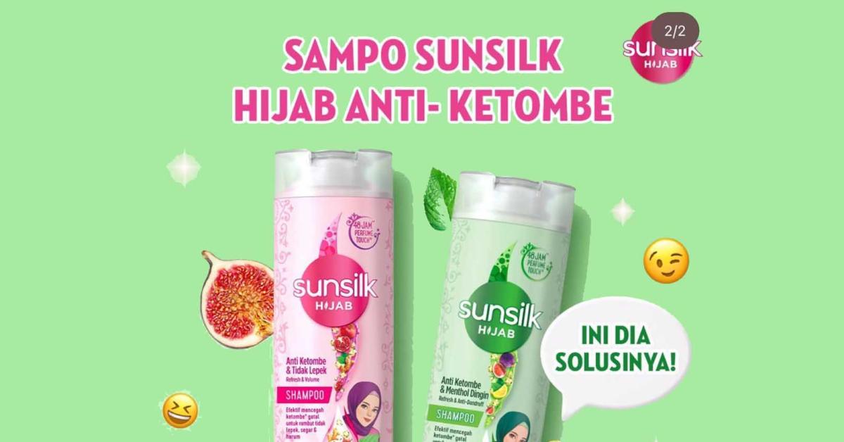 Sunsilk Hijab Anti Ketombe Rambut Bersih, Kuat Dan Wangi Sepanjang Hari