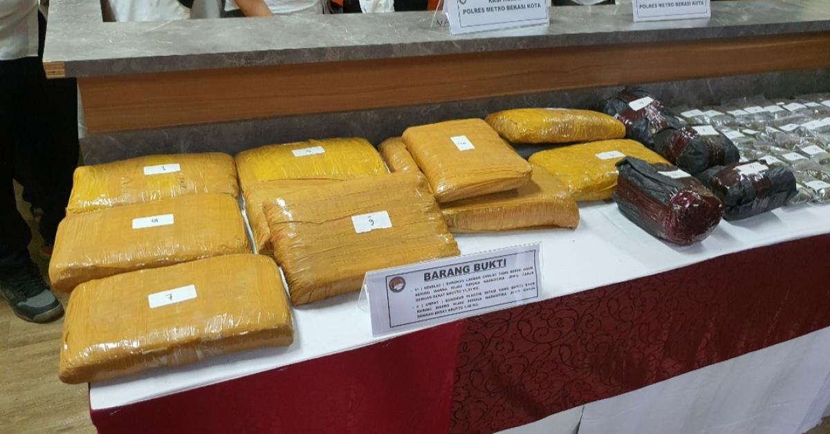 Pengedar Narkotika Ganja di Bekasi, Incar Remaja Dan Pelajar Sebagai Konsumen Utama