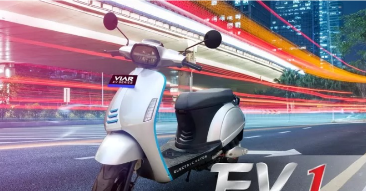 Motor Listrik EV1: Vespa Buatan Indonesia Dengan Cicilan Rp 200 Ribuan per Bulan