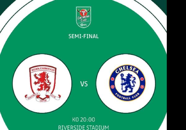 Link Live Streaming Carabao Cup 2023-2024: Middlesbrough vs Chelsea