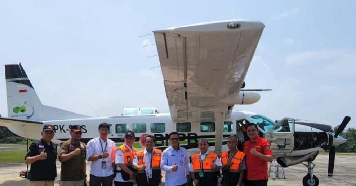 Operasi TMC Bantu Pengendalian Karhutla di Riau, Tinggi Muka Air Gambut Naik