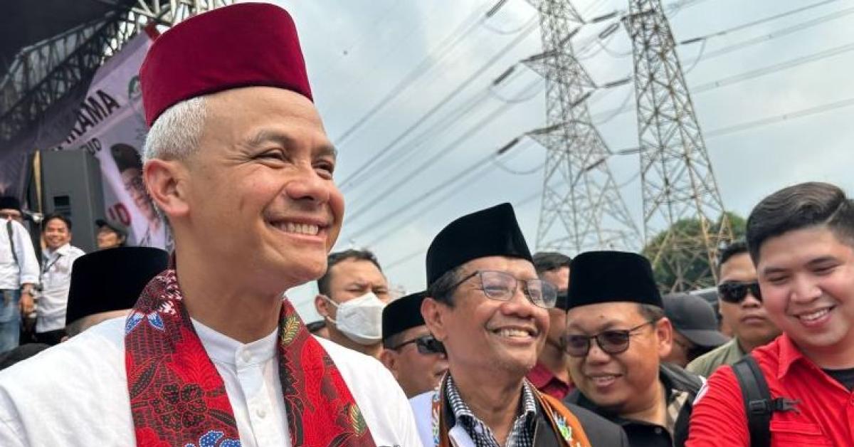 Ganjar Respons Pertemuan Jokowi dengan Prabowo dan Airlangga