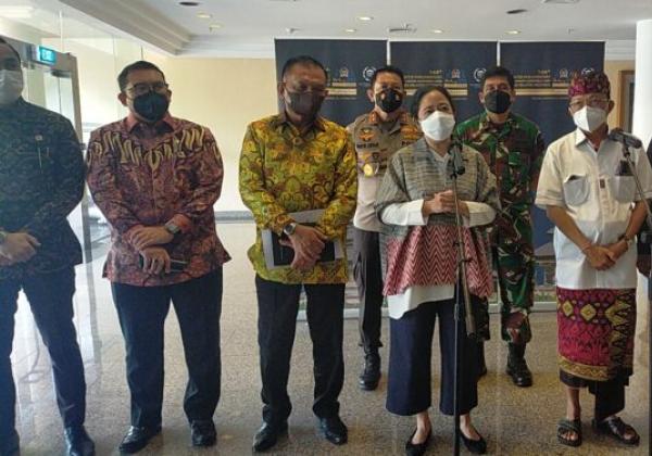 Puan Maharani Bareng Wayan Koster Tinjau Lokasi IPU 2022 di Bali, Terapkan Sistem Bubble Pastikan Prokes Ketat