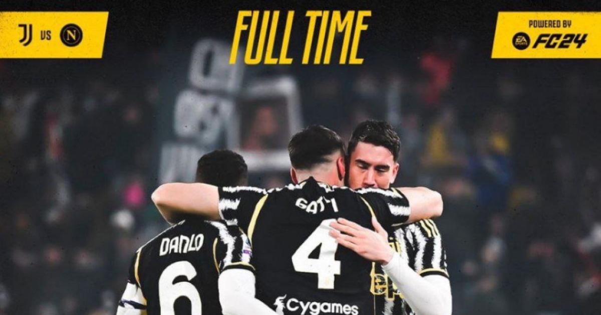 Hasil Pertandingan Liga Italia: Juventus vs Napoli, Si Nyonya Tua Menang Tipis 1 - 0