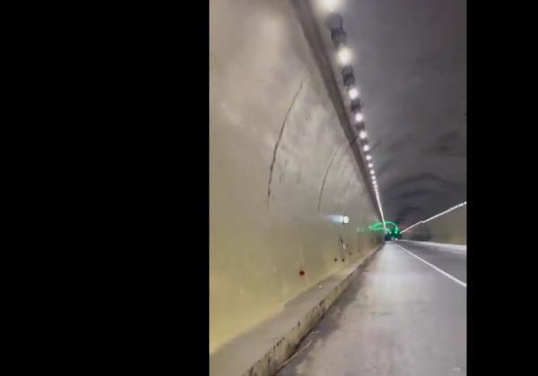 Polri Pastikan Terowongan Tol Cisumdawu Aman Usai Ditemukan Retakan Akibat Gempa Sumedang