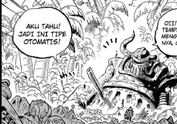 Spoiler One Piece 1067: Terungkap Asal Usul  Robot Kuno yang Buat Pemerintah Dunia Hancur