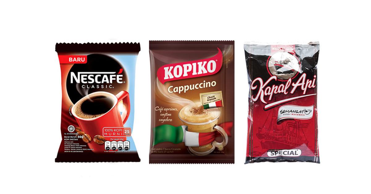 Keuntungan dan kerugian dari penggunaan Kopi Sachet Serta 5 Merk Kopi Sachet Yang Cukup Terkenal 