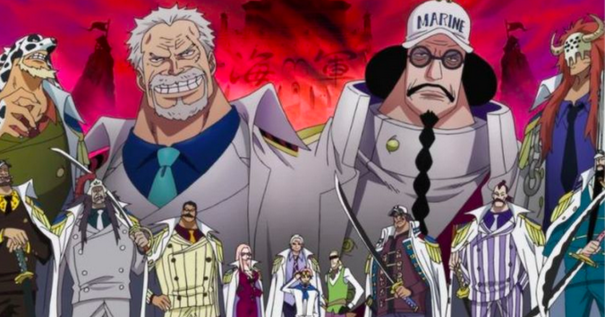 Top 5 Marine Paling Terkuat dalam Dunia One Piece, Ada Siapa Saja?