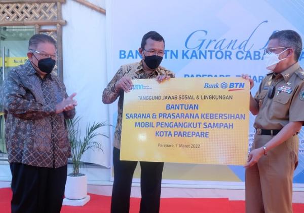 Dukung Kebersihan Lingkungan, BTN Sumbangkan Mobil Sampah