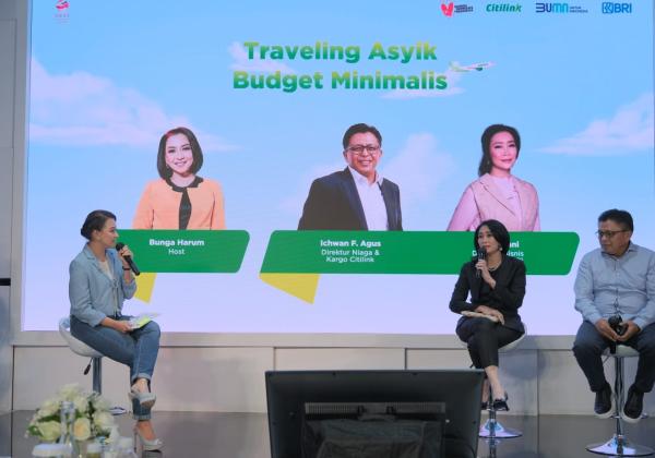 BRI dan Citilink Gelar Online Travel Fair, Tawarkan 420 Ribu Tiket Pesawat dan Potongan hingga 80 Persen