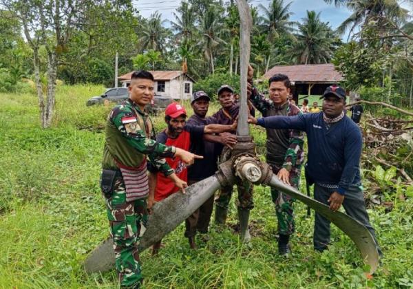 Bangkai Pesawat Perang Dunia II Ditemukan di Kabupaten Keerom Papua