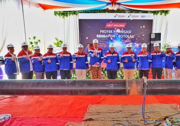 Perkuat Ketahanan Energi Di Jawa Tengah, Sinergi Subholding Gas dan Subholding C&T Pertamina Bangun Proyek Pip