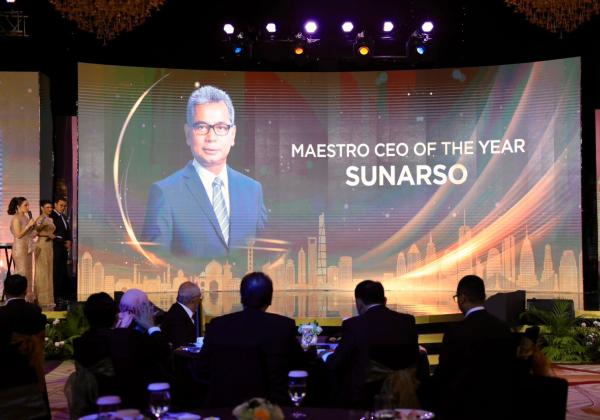 Kinerja Cemerlang, Dirut BRI Sunarso Dinobatkan Sebagai ‘Maestro CEO of The Year’