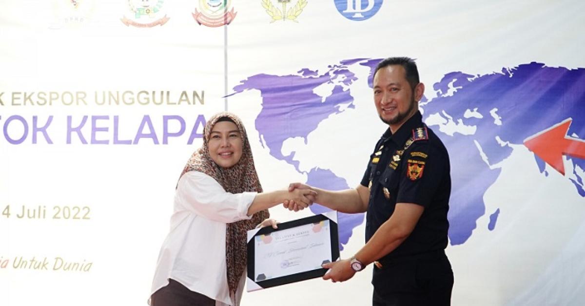 Bea Cukai Lepas Ekspor Dua Produk Lokal dari Sulawesi dan Yogyakarta
