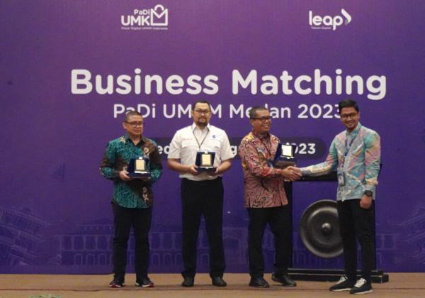 Business Matching PaDi UMKM Tembus Rp55 M, Telkom Dukung UMKM di Medan Naik Kelas