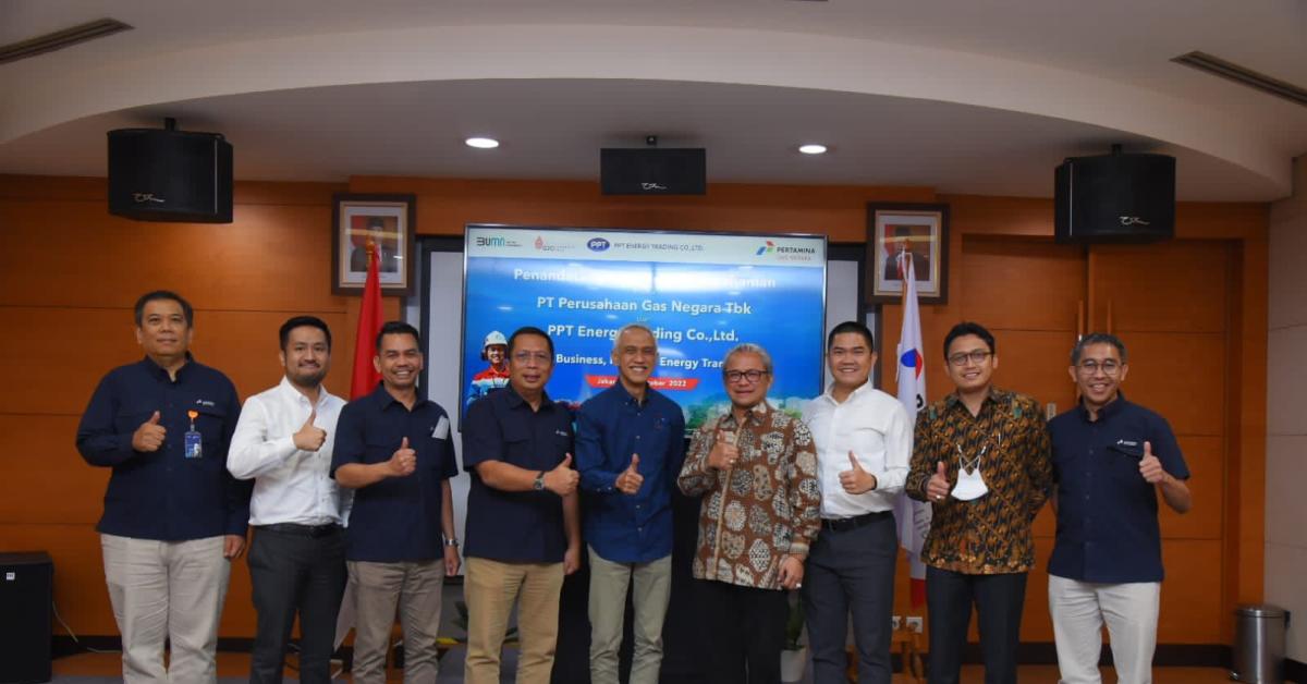 PGN dan PPT Energy Trading Akselerasi Komersialisasi LNG Di Era Transisi Energi Menuju NZE 2060