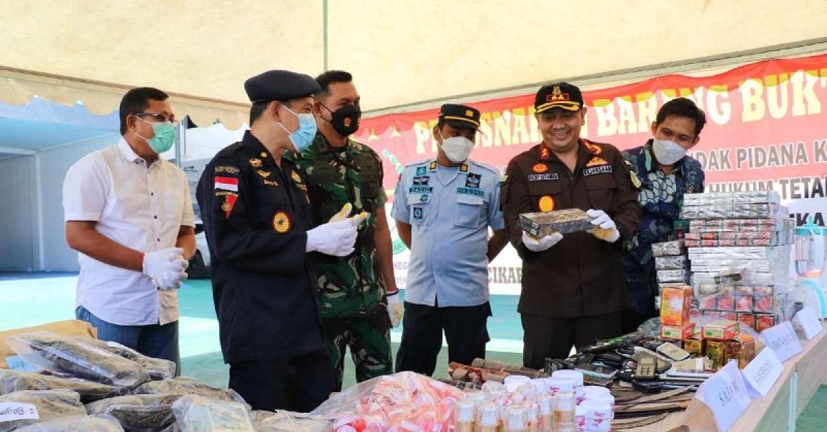 Catatan Kinerja Kejari Kabupaten Bekasi Tahun 2022: Tangani 623 Perkara, Sita Ratusan Ribu Gram Sabu