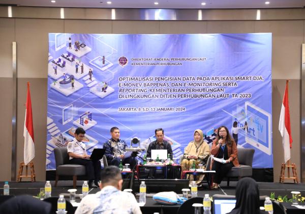 Ditjen Hubla Lakukan Optimalisasi Pelaporan dan Pengisian Data 3 Aplikasi