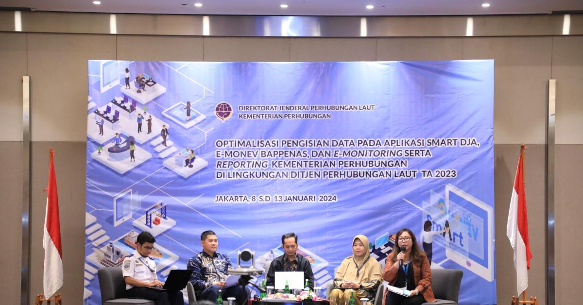 Ditjen Hubla Lakukan Optimalisasi Pelaporan dan Pengisian Data 3 Aplikasi