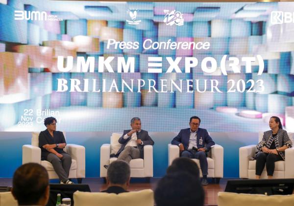 BRI Kembali Suguhkan UMKM EXPO(RT) BRILIANPRENEUR 2023