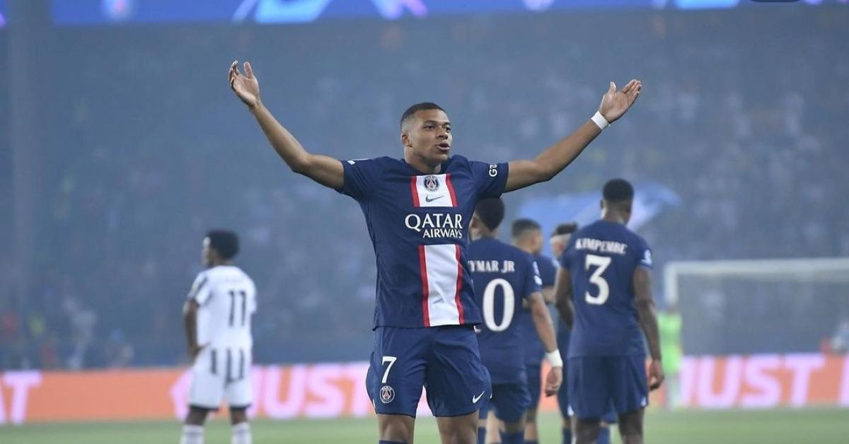 Dua Gol Mbappe Bawa PSG Tekuk Juventus 2-1