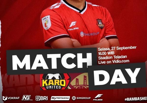 Link Live Streaming Liga 2 2022/2023: Karo United vs Sriwijaya FC