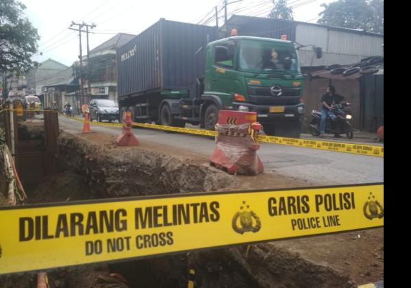 Penyelidikan Longsor Pipa di Tangerang Berlanjut, PDAM Tirta Masih Bungkam