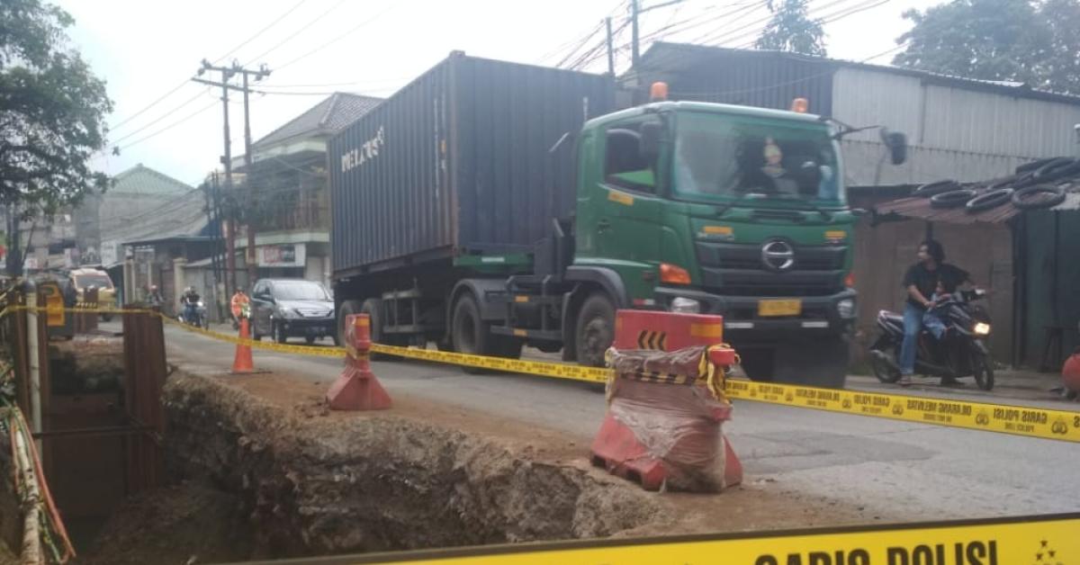 Penyelidikan Longsor Pipa di Tangerang Berlanjut, PDAM Tirta Masih Bungkam