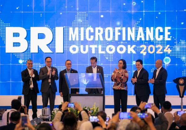 Buka BRI Microfinance Outlook 2024, Presiden Jokowi Apresiasi Komitmen BRI Dorong Pertumbuhan Ekonomi melalui Inklusi Keuangan