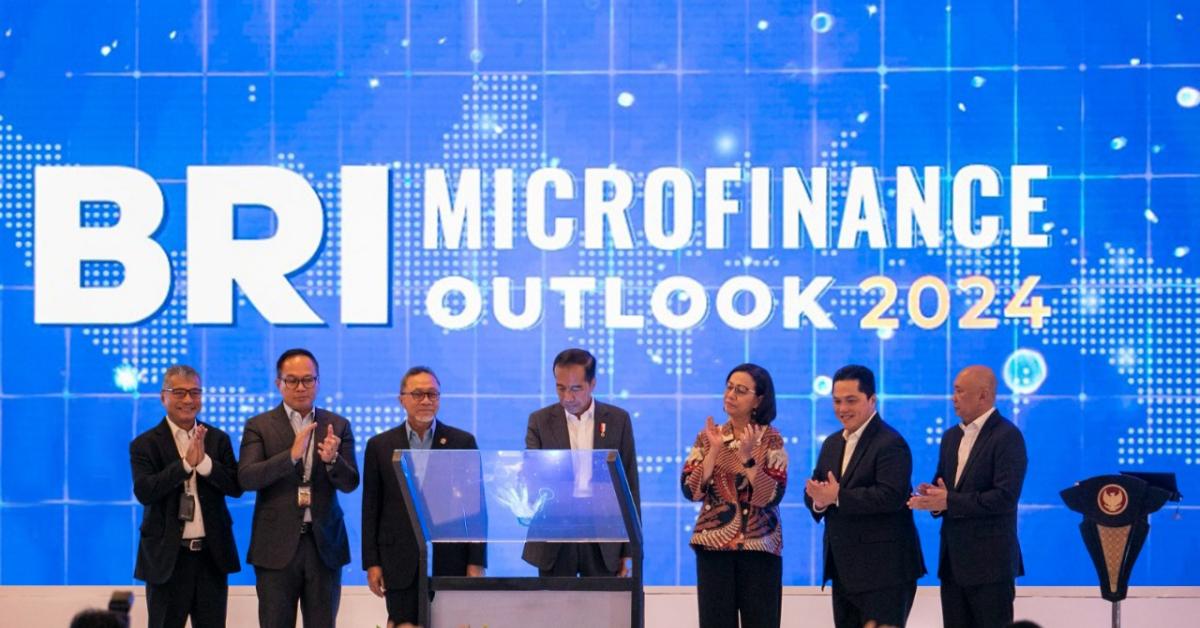 Buka BRI Microfinance Outlook 2024, Presiden Jokowi Apresiasi Komitmen BRI Dorong Pertumbuhan Ekonomi melalui Inklusi Keuangan