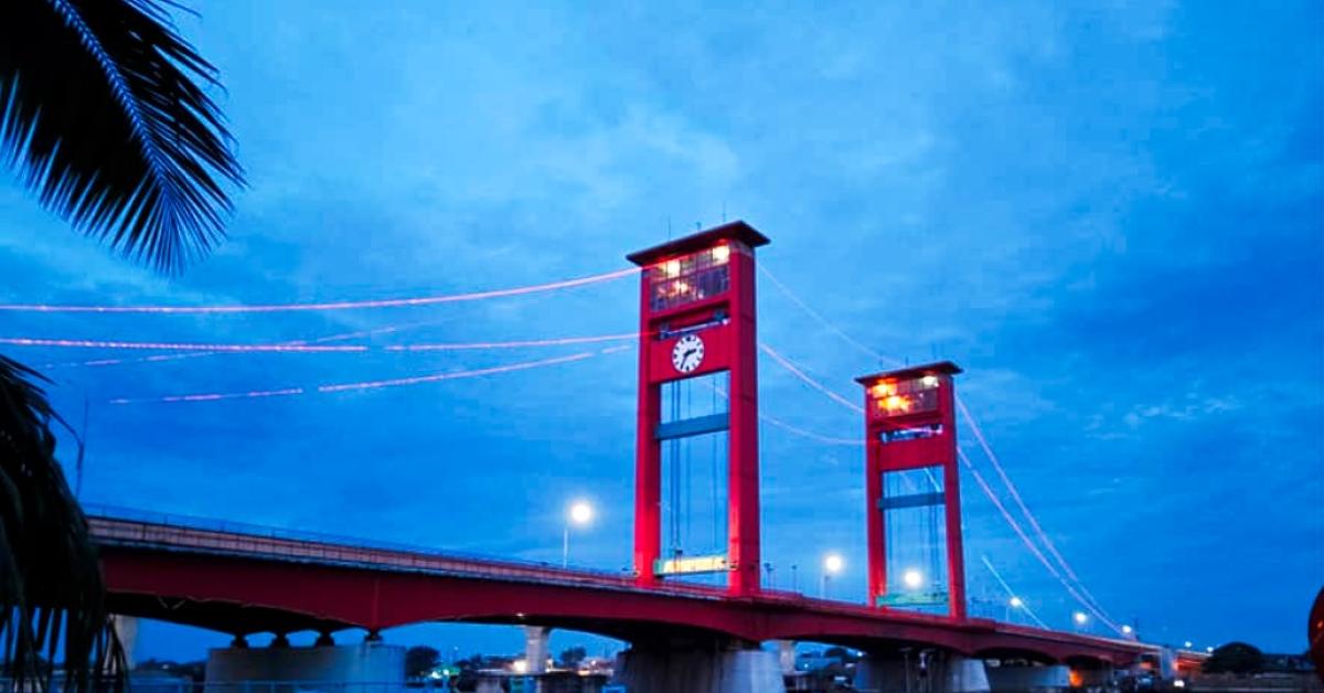 Jembatan Ampera Akan Ditutup 3 Jam saat Malam Tahun Baru 