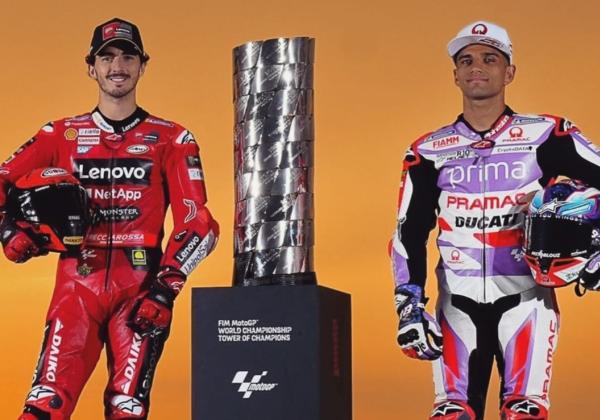 Demi Gelar Juara Dunia MotoGP 2023, Bagnaia dan Martin Bakal Berikan yang Terbaik