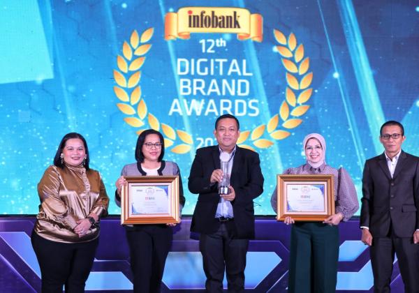 BNI Borong Penghargaan Best Digital Brand 2023