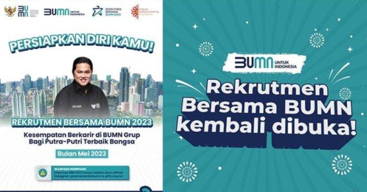 Rekrutmen BUMN 2023 Kembali Dibuka, Catat Jadwal dan Persyaratannya 