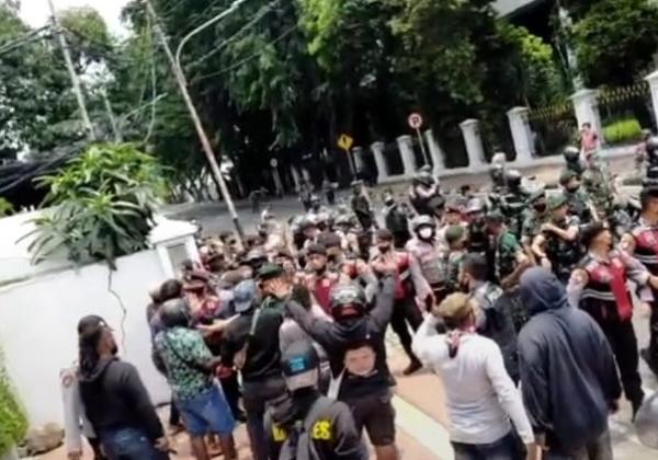 Demo Rusuh, Kasat Intel Polres Jakpus Jadi Korban Penganiayaan Oknum Mahasiswa