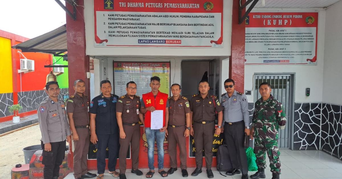 Eksekusi Perkara Pembunuhan Berencana terhadap Terpidana Nazar bin Surya