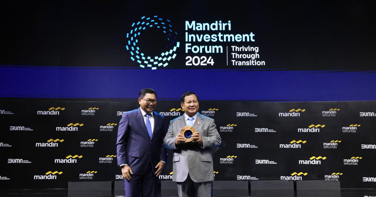 Prabowo Apresiasi Pencapaian Bank Mandiri, Ungkap Pengalaman Jadi Klien
