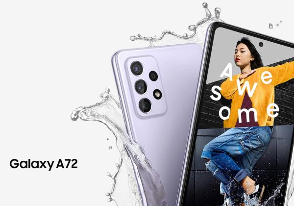 Harga per Mei 2023 dan Spesifikasi Samsung Galaxy A72 8GB/128GB dan 8GB/256GB yang Launching Pada 2021
