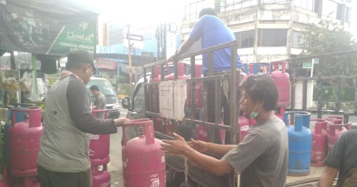Harga LPG Non Subsidi Naik, Omset Agen Gas di Tangerang Menurun