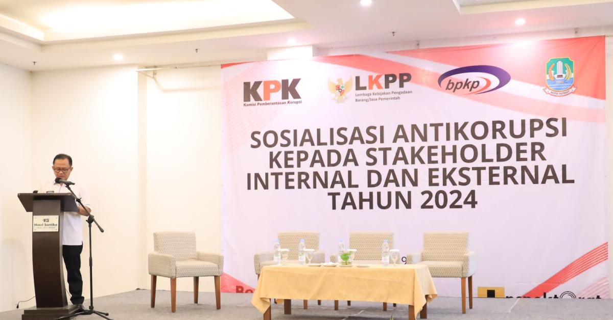 Guna Pelayanan Bagi Masyarakat, Pemkot Bekasi Gelar Acara Sosialisasi Anti Korupsi