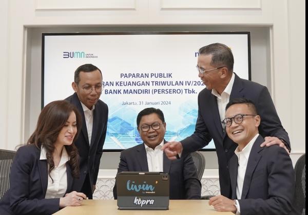 Terus Melaju! Bank Mandiri Gapai Laba Bersih Rp 55,1 Triliun di Tahun 2023