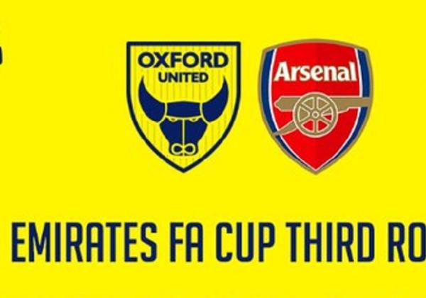 Link Live Streaming Piala FA 2022/2023: Oxford United vs Arsenal