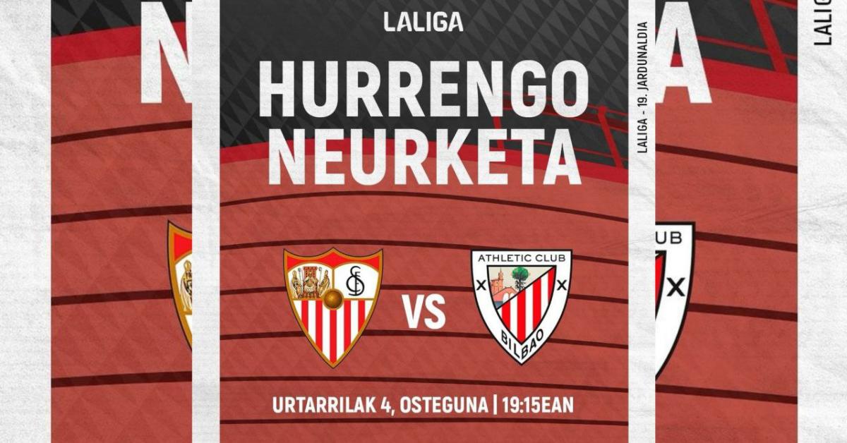 Prediksi Skor Sevilla vs Athletic Bilbao Liga Spanyol 2023-24 Matchday 19, H2H Serta Live Streaming