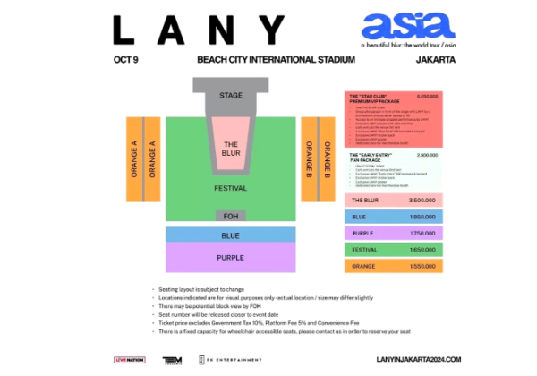 Konser Lany di Jakarta Bertambah Jadi 2 Hari, Cek Ini Harga Tiket dan Jadwal Pemesanannya