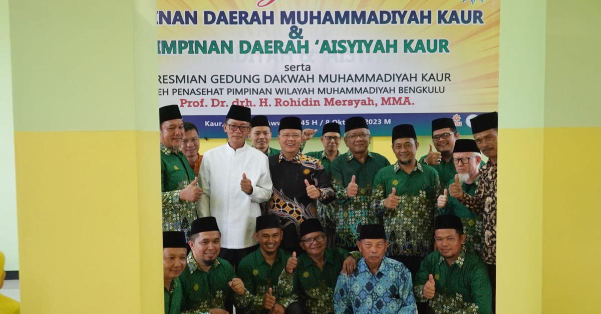 Gubernur Resmikan Gedung Dakwah Muhammadiyah, Sekaligus Berharap Mampu Menjawab Tantangan Zaman